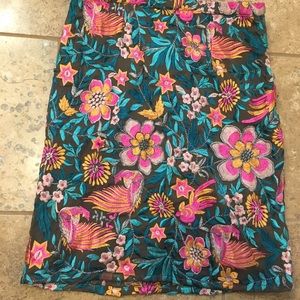 Embroidered pencil skirt from Anthropologie